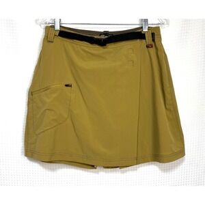 REI  Skort Wrap Skirt Shorts Size 12 Nylon Hiking Pocket UPF 50 I